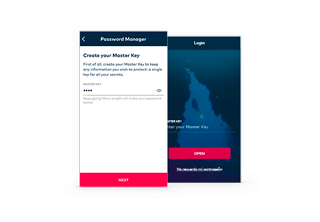 Passwortmanager-Datenbank